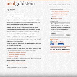 Neal Goldstein » Zero degrees of separation » My Books