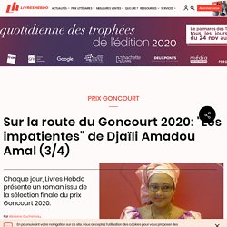 Sur la route du Goncourt 2020: "Les impatientes" de Djaïli Amadou Amal (3/4)...