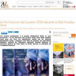 Le Prix Goncourt des Lycéens 2020 décerné à Djaïli Amadou Amal