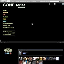 GONE Series by Michael Grant