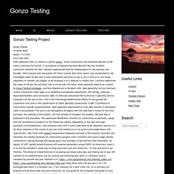 gonzotesting