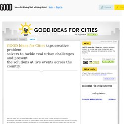 Ideas for Cities