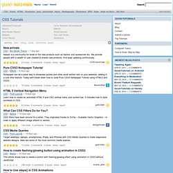 CSS Tutorials