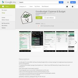 Goodbudget: Expense & Budget