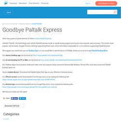 Paltalk Express - Free chat rooms, instant messaging and webcam chat