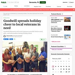 Goodwill spreads holiday cheer to local veterans in need