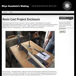 Resin Cast Project Enclosure