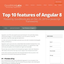 What is New in Angular 8.0: Introduction, Features, & Advantages