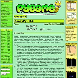 python game development