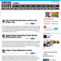 Google Plus - Survival guide