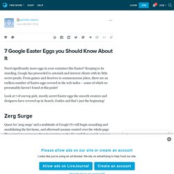 7 Google Easter Eggs you Should Know About It: ext_5769079 — LiveJournal