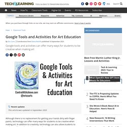 Top 10 Google Tools and Activities for Art Education