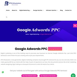 Google Adwords Pay Per Click (PPC) Company in Kolkata, India