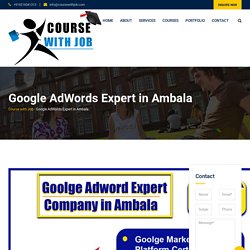 Google AdWords Expert in Ambala