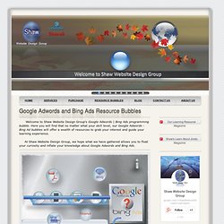 Google AdWords Bing Ads Resource Bubble