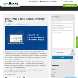 How to Use Google Analytics Interface in 2020