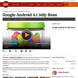 Google Android 4.1 Jelly Bean Review - Watch CNET's Video Review