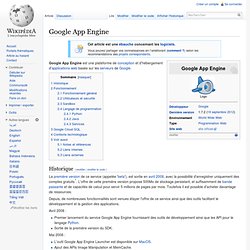 Google App Engine - Wikipedia