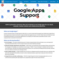 Google Apps Support