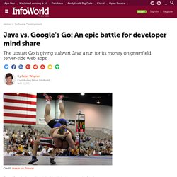 Java vs. Google's Go: An epic battle for developer mind share