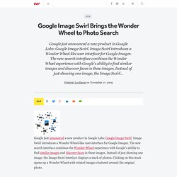 Google Image Swirl Brings the Wonder Wheel to Photo Search