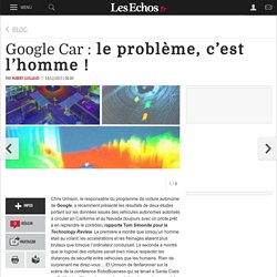Google Car : le problème, c’est l’homme !