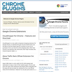 Google Chrome Extensions