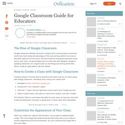Google Classroom Guide for Educators
