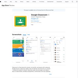 ‎Google Classroom on the App Store