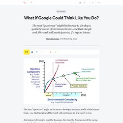 What if Google Could Think Like You Do?