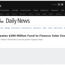 Google Creates $280 Million Fund to Finance Solar Energy
