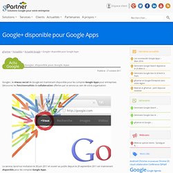 gPartner - Revendeur Google Apps et intégrateur des solutions Google Entreprise