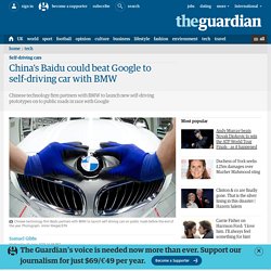 China’s Baidu could beat Google to self-driving car with BMW