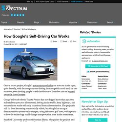 How Google's Self-Driving Car Works