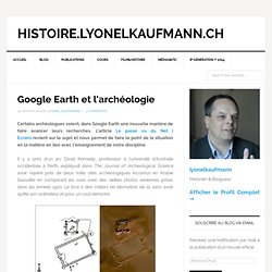 Google Earth et l’archéologie