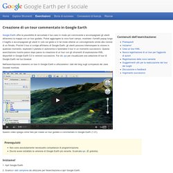 Google Earth per il sociale