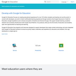   Google for Education  