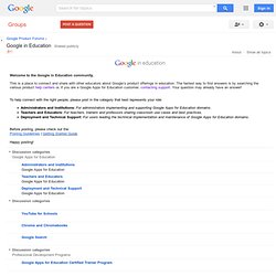 (99+) Google in Education
