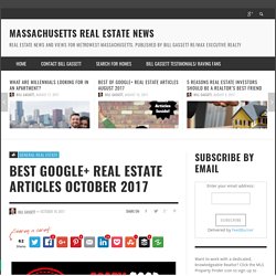 Best Google+ Real Estate Articles October 2017