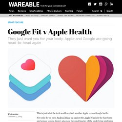 ​Google Fit v Apple Health