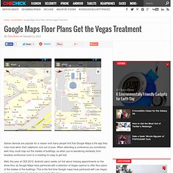 Google Maps Floor Plans Get the Vegas Treatment