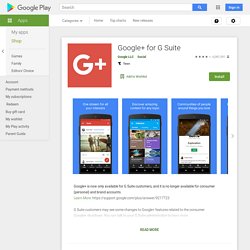 + - Apps on Google Play