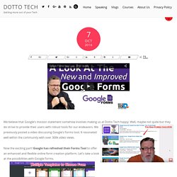 Google Forms Refresh - Very Refresh!