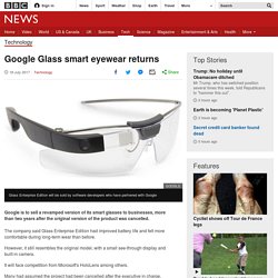 Google Glass smart eyewear returns