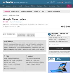 Hands on: Google Glass review