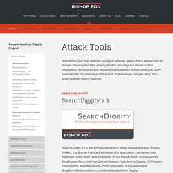 Google Hacking Diggity Project – Bishop Fox