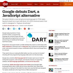 Google debuts Dart, a JavaScript alternative