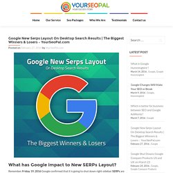 Google New Serps Layout On Desktop Search Results