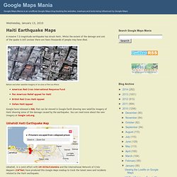 Maps Mania Haiti Earthquake Maps