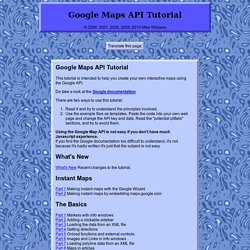 Google Maps API Tutorial